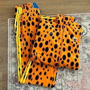 Limited Edition Bad Bunny x Adidias Joggers and Zip-Up Hoodie